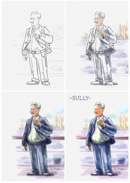 Художница превратила персонажей Тома Хэнкса в мультяшки (13 фото)