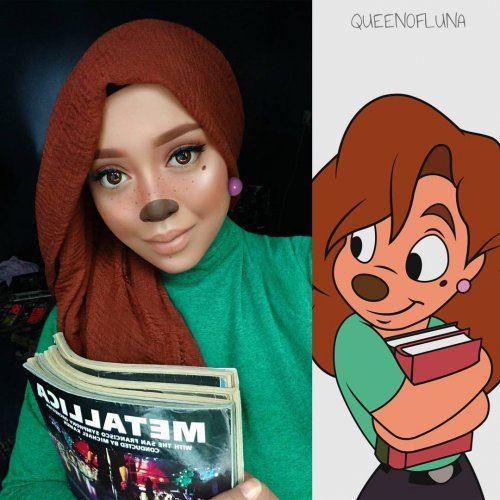 Малайзийская косплейщица использует хиджаб для завершения своих образов (21 фото)