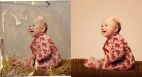 Реставрация фотографий: снимки "до и после" (24 фото)